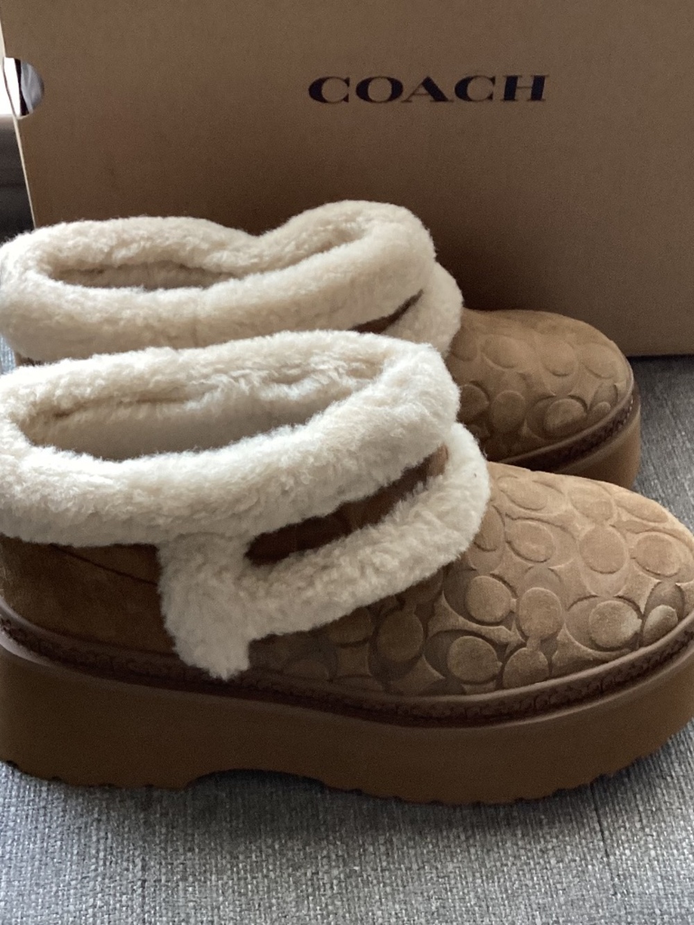 COACH Women's Christina Pull-On Booties, size 11